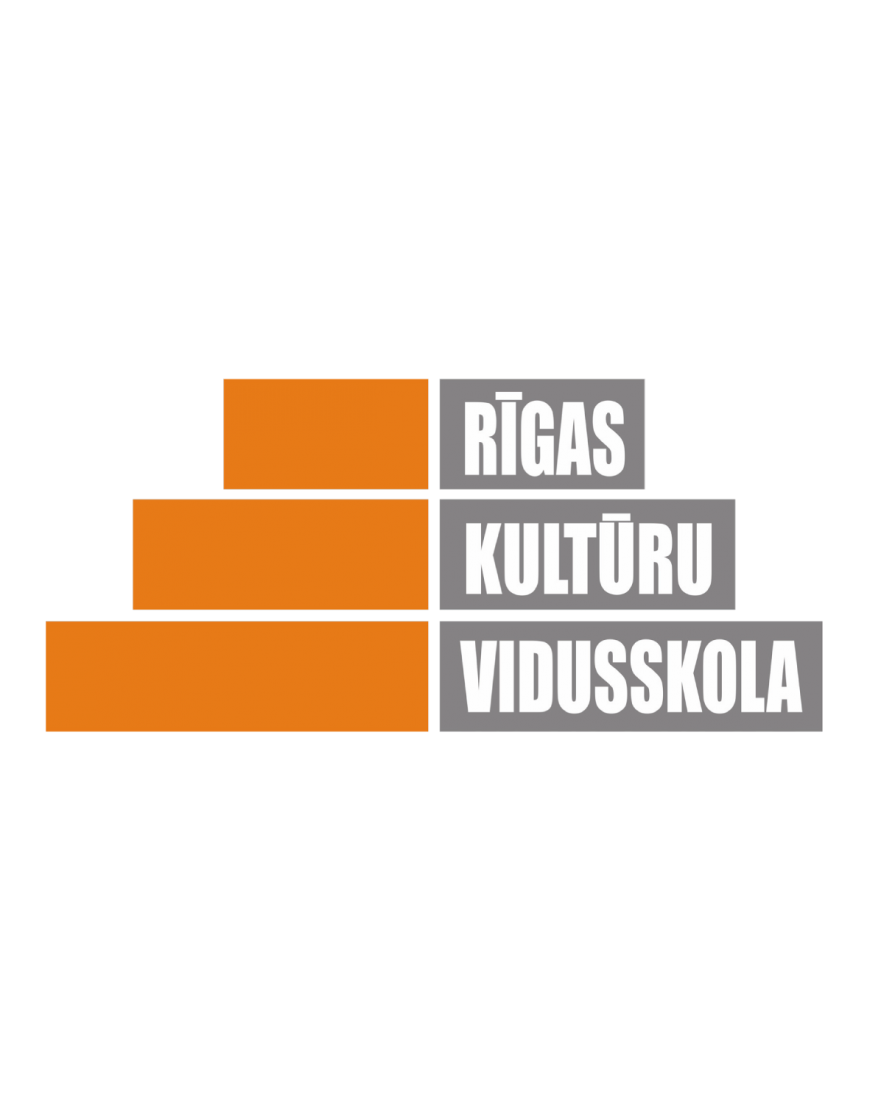 Rīgas Kultūras vidusskolas LOGO jeb EMBLĒMA